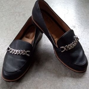 GUC Black Flat Slip On Women's Loafers Contemporary Girlhoodcore Feminine, 9M